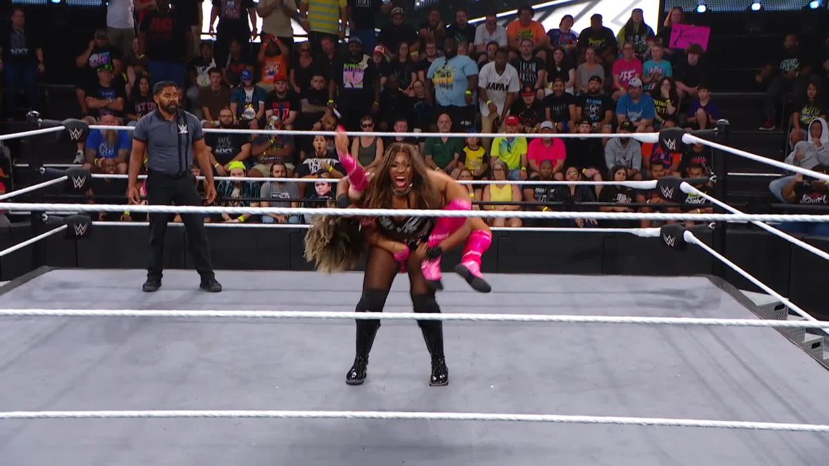 JUST. LIKE. THAT. Lash Legend moves one step closer to #WWEEvolution! 👊 #WWENXT