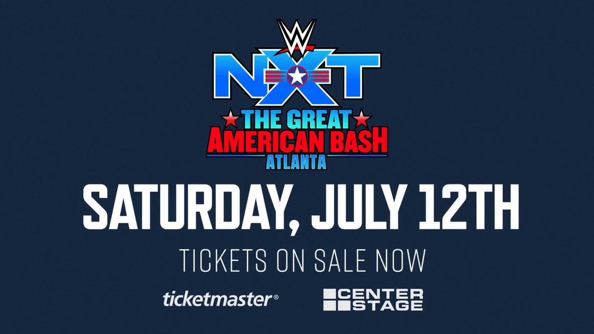 Are you ready for a party? #WWEGAB heads to Atlanta on Saturday, July 12th! 📍 Center Stage Atlanta 🎟️