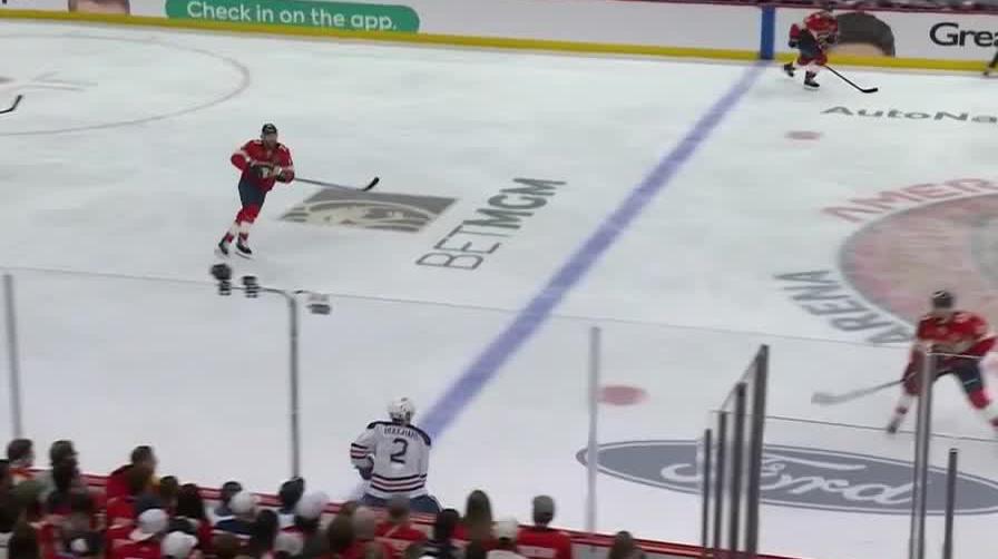 SAM REINHART WITH A NASTY MOVE TO OPEN UP THE SCORING IN GAME 6 😱