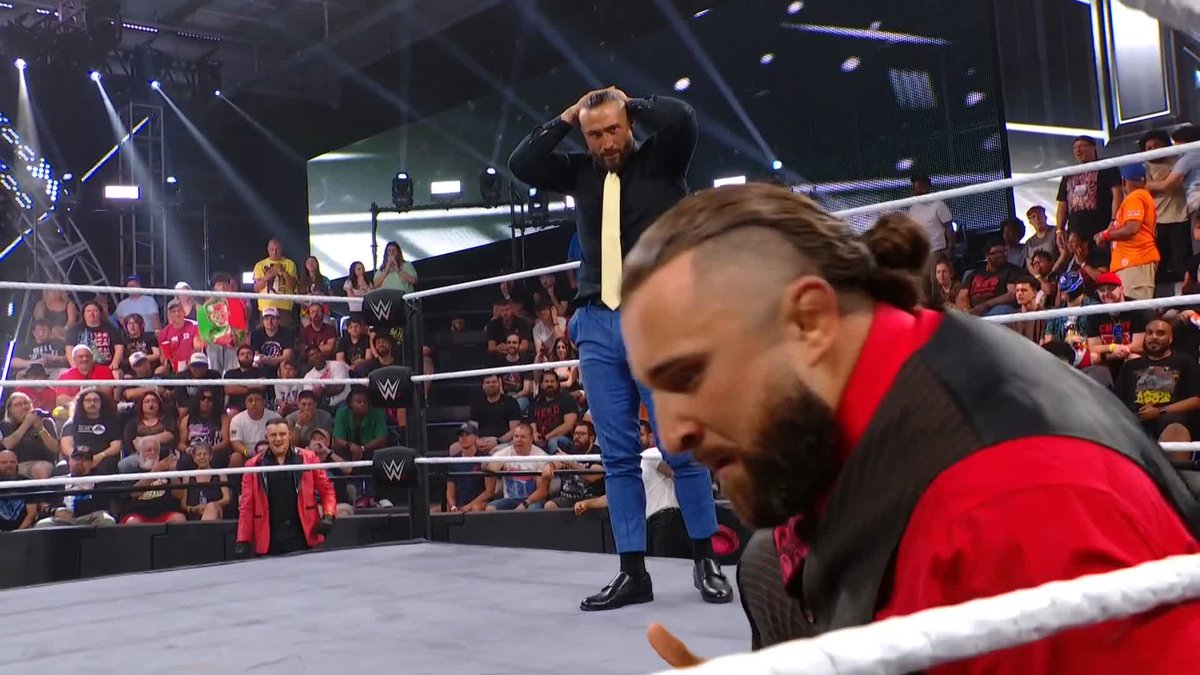 OH NO! 😲 After his loyalty was questioned, Luca Crusifino just hit Tony D’Angelo! 😱 STACKS 💵 #WWENXT