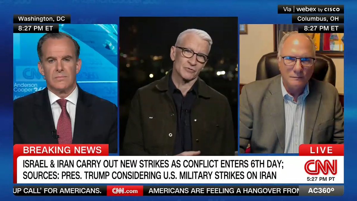 "If Iran wasn't close to a nuclear weapon leading into this conflict, it will get there as soon as it can exiting this conflict": CNN Global Affairs Analyst Brett McGurk and retired U.S. Army Colonel Peter Mansoor discuss the potential for the U.S. to join Israel's conflict with Iran.