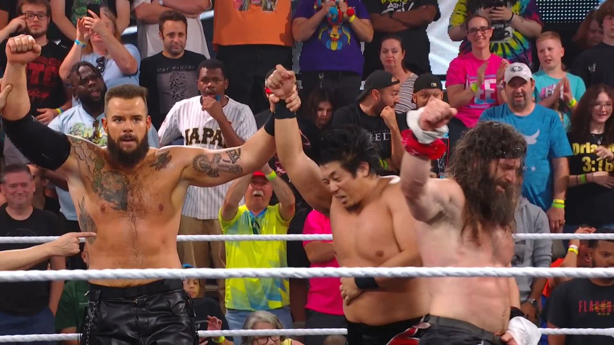 THAT JUST HAPPENED! 🤯 稲村愛輝 just pinned TNA Wrestling World Champion Trick Williams!! 😱 #WWENXT
