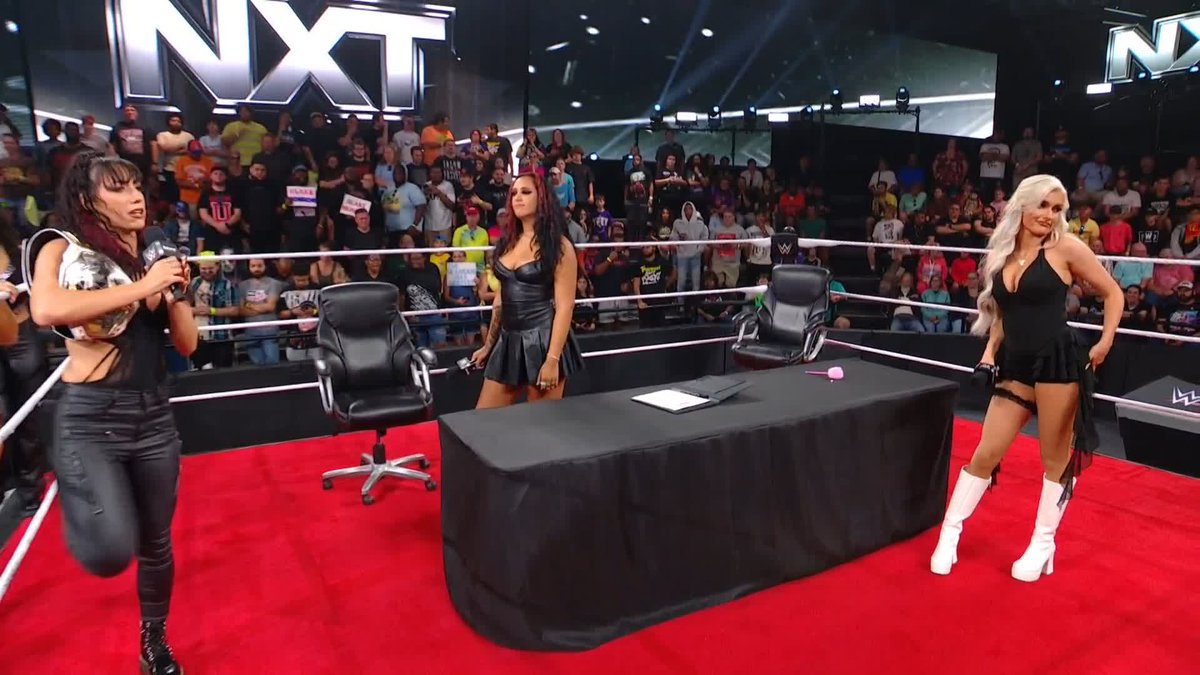 Where's Fatal Influence's celebration? 😅 #WWENXT