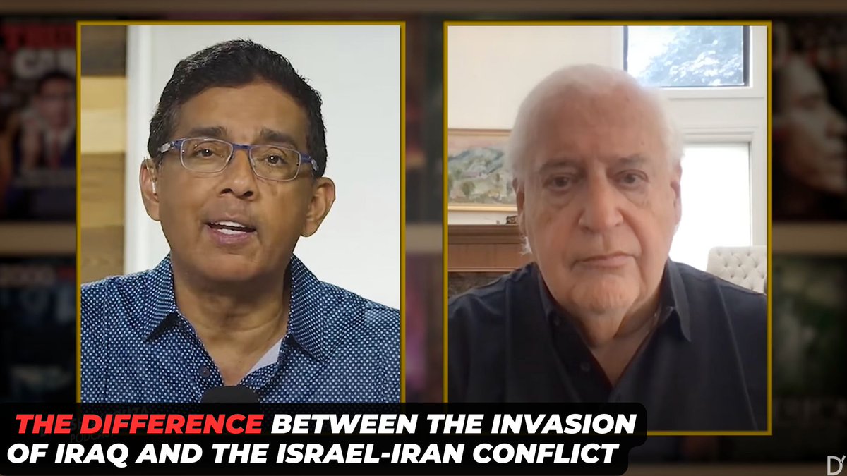 What distinguishes the invasion of Iraq from the ongoing conflict between Israel and Iran? Former Israeli Ambassador David M Friedman shares his perspective.