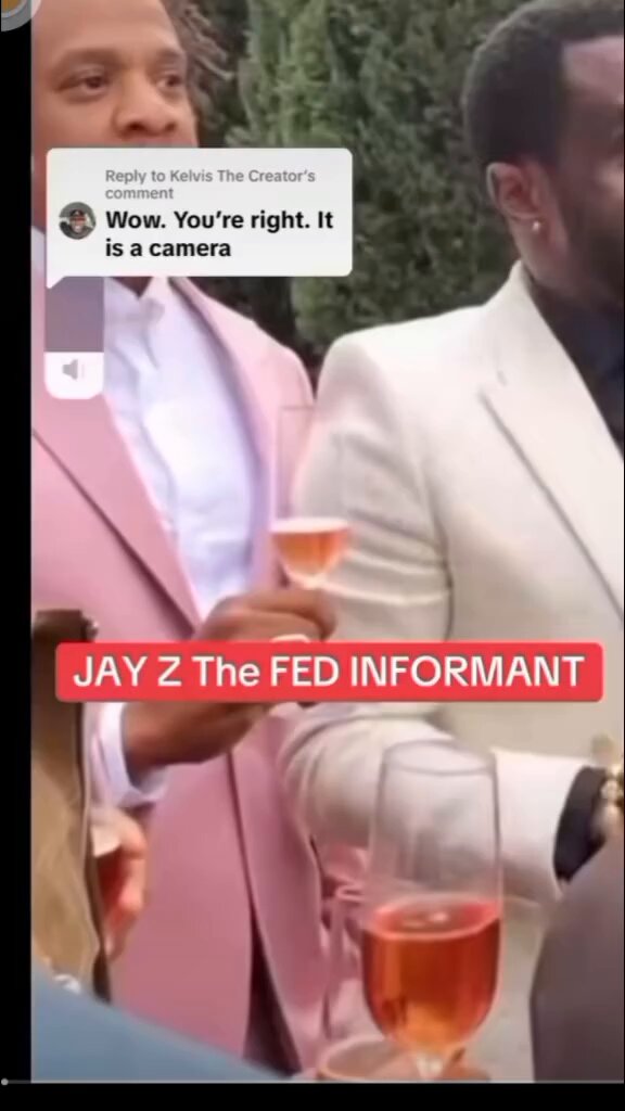 That's a camera. Informant. BOOM