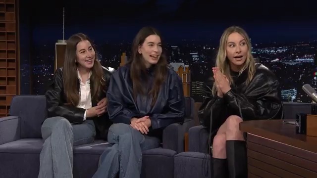 .HAIM describes the meaning behind the title of their new album I quit! #FallonTonight