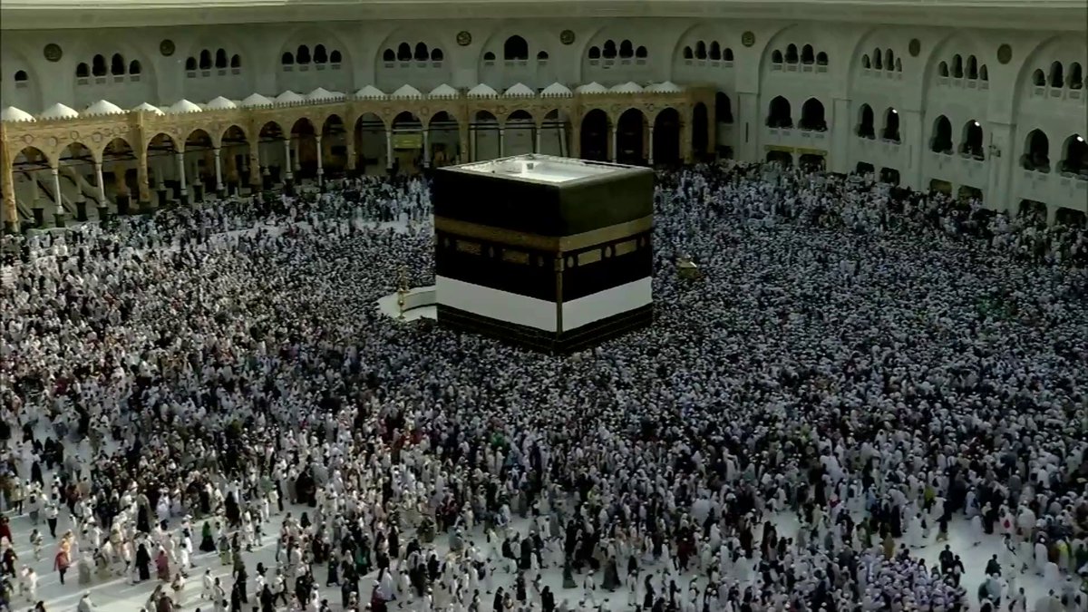المسجد الحرام صباح اليوم 🕋❤️