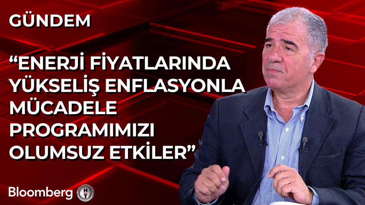 Finansal Danışman Ali Ağaoğlu: 📍 Enerji fiyatlarında yükseliş enflasyonla mücadele programımızı olumsuz etkiler