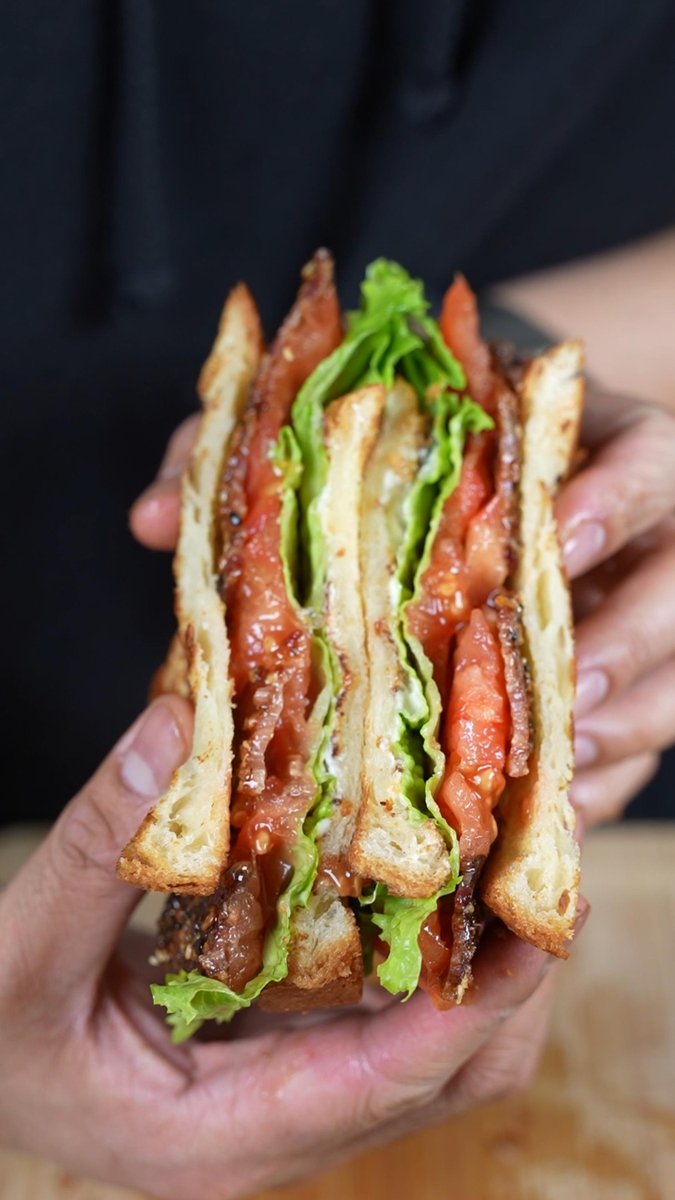 Billionaire Bacon Lettuce Tomato Sandwich