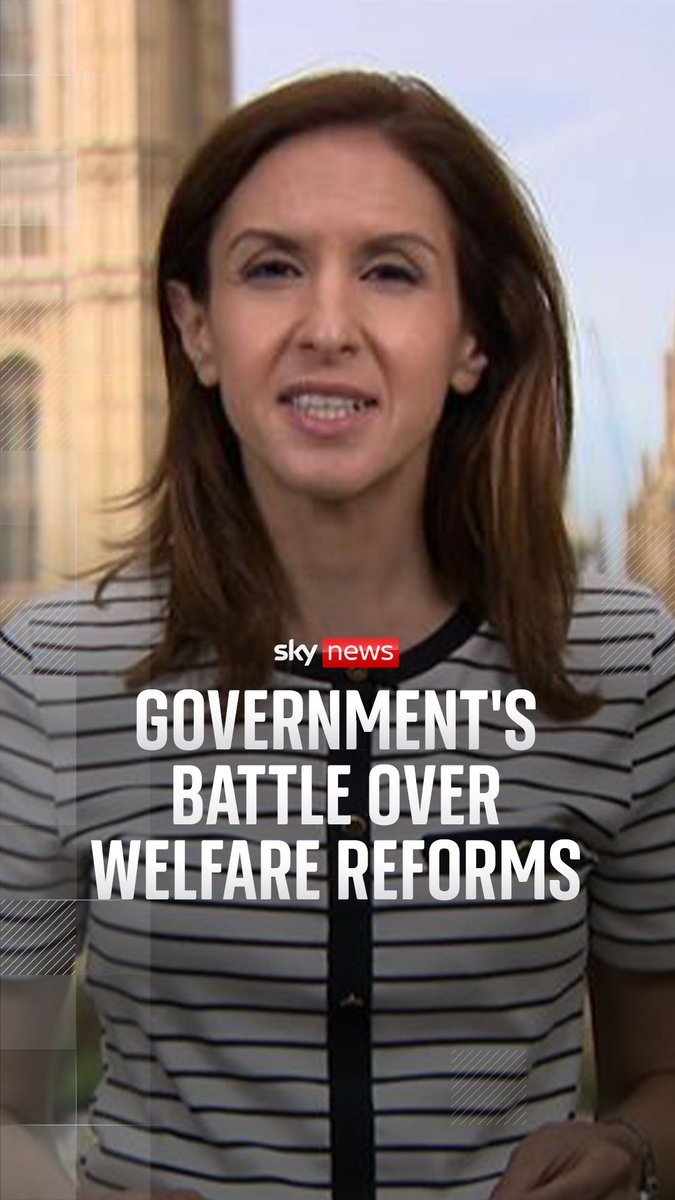 Plans for cuts to benefits which will impact more than three million households will be published today - as the government faces a battle to convince dozens of Labour MPs to back them. Tamara Cohen explains the government's battle over welfare reforms ⬇️ 🔗