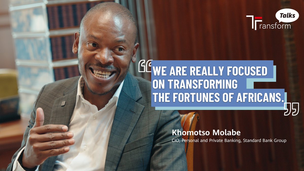 Financial innovation is a marathon requiring bold vision and endurance, says Standard Bank Group CIO Khomotso Molabe. As with distance running, game-changing ideas face obstacles and create some pain, but deliver world-changing rewards – such as tech empowering African farmers. The key to success? Partnerships, like Standard Bank's collaboration with #Huawei, ensuring they lead in cutting-edge fintech. Watch more: #TransformTalks #ThisIsHuawei