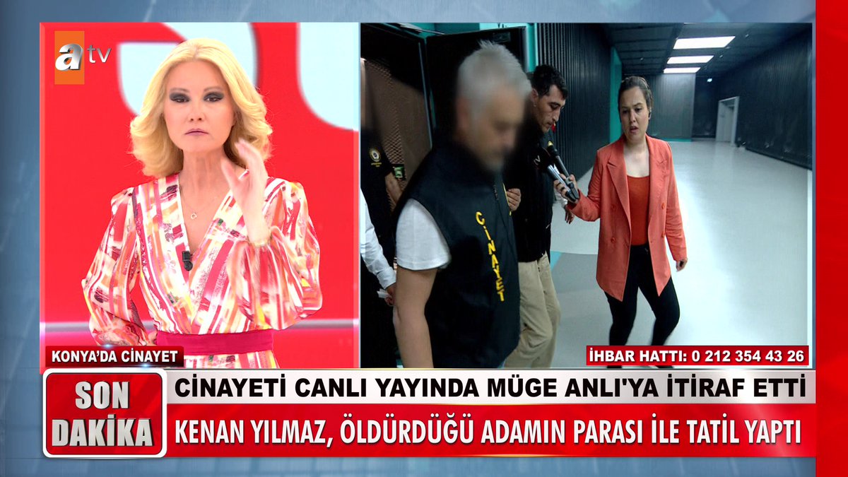 Cinayeti canlı yayında Müge Anlı'ya itiraf etti! Kenan Yılmaz, öldürdüğü adamın parasıyla tatil yaptı! #MügeAnlıİleTatlıSert #MügeAnlı atv