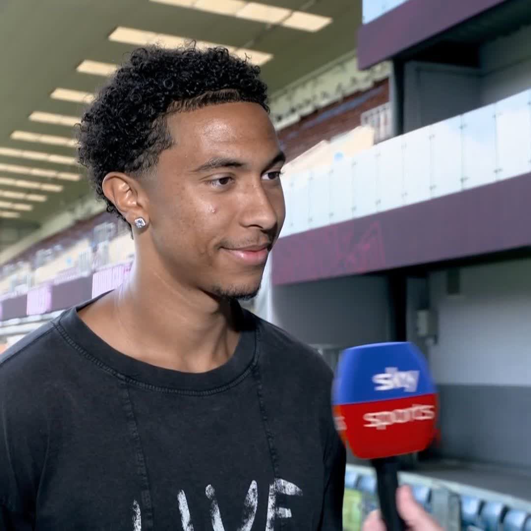 "This season I've got to make it happen!" 😍 Bashir Humphreys is looking forward to Burnley's first game of the season against Spurs! 👀⏳