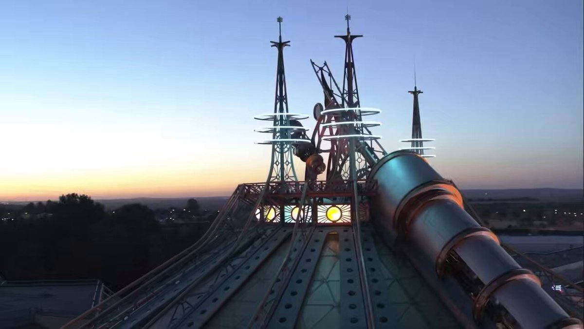 Disney has shared a new look at conceptual video showcasing the new outdoor lighting for Space Mountain that will including different “mini-shows” every time a train is launched into space!