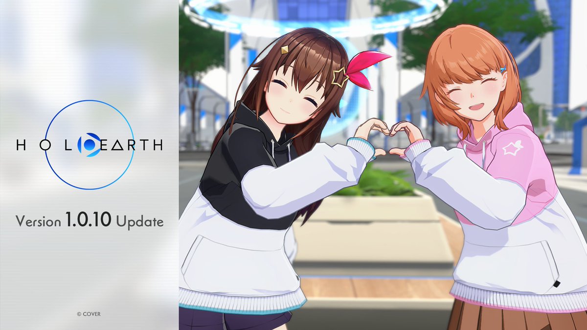 【 #ホロアース Ver.1.0.10のお知らせ】 6月19日にアップデートを実施します🌐 #ホロライブ タレントの降臨機能、新アイテム、カラーボックスなど追加！ 新情報もりだくさんの紹介動画もぜひご覧ください！ ▼詳細はこちら ▼YouTube(高画質版)