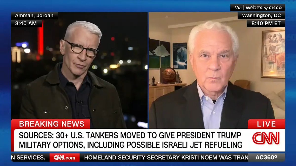 "The idea of attacking Iran right now like this is really rolling the nuclear dice": Joseph Cirincione, Vice Chair of the Board of Directors at the Center for International Policy, explains the potential risks of United States involvement in the current Israel-Iran conflict.