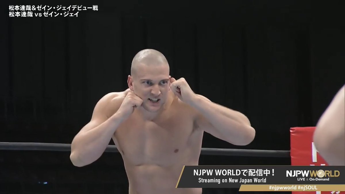 ❤️🔥NEW JAPAN SOUL 2025❤️🔥青森大会‼️ 第1試合、松本達哉&ゼイン・ジェイ デビュー戦‼️ 🆚 松本達哉 × ゼイン・ジェイ #njpwworld で配信中📡 視聴&登録⏩ #NJPW #njpwworld #njSOUL