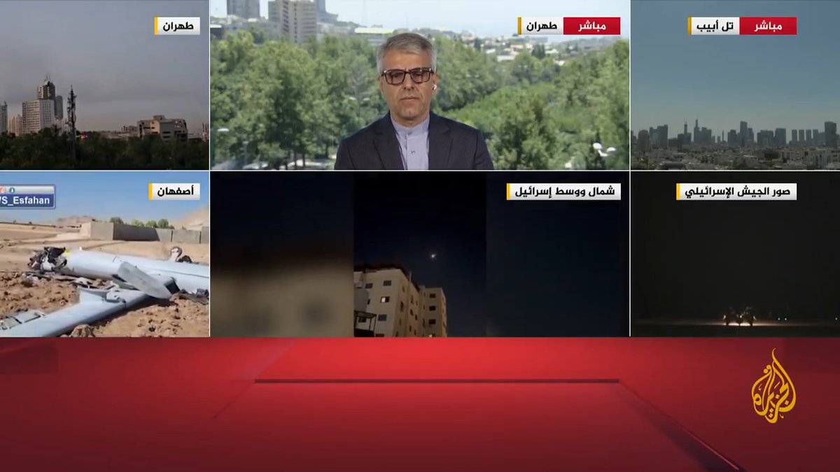 المتحدث باسم الخارجية الإيرانية للجزيرة: علينا الدفاع عن أنفسنا ونحمل إرث آلاف الأعوام من الحضارة، وكل إيراني مستعد للدفاع عن البلاد، وكل من يضربنا سنرد عليه وسندافع عن أنفسنا #الأخبار