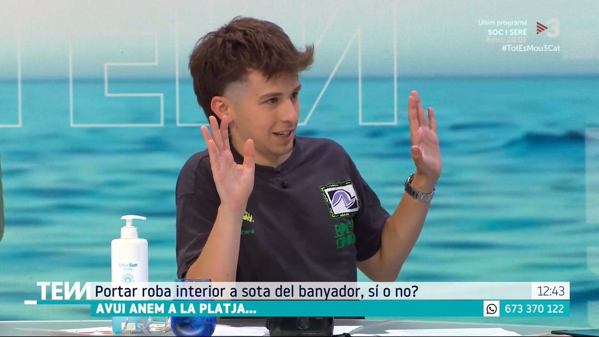 Portar roba interior a sota del banyador, sí o no? #TotEsMou3Cat ▶
