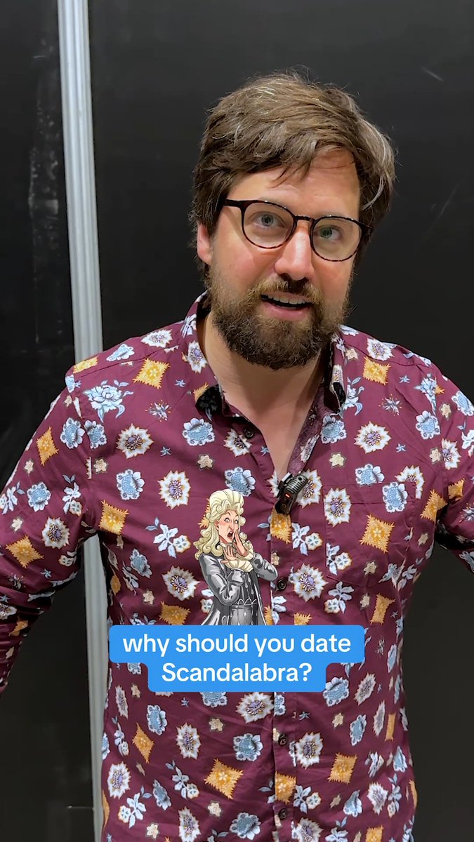 Need a reason to date Scandalabra in Date Everything!? Look no further 🔥 🎙️ Ray Chase Date Everything! is out now! 🥰