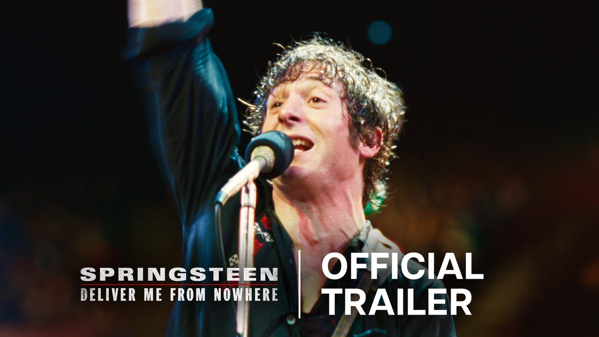 Jeremy Allen White is Bruce Springsteen in the new trailer for Springsteen: Deliver Me From Nowhere. In theaters October 24.