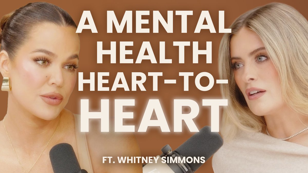 This one's for those days when you're just not okay 🤍Fitness creator and mental health advocate Whitney Simmons joins me for a real conversation on anxiety, self-worth, and starting over when life falls apart. Watch now on X