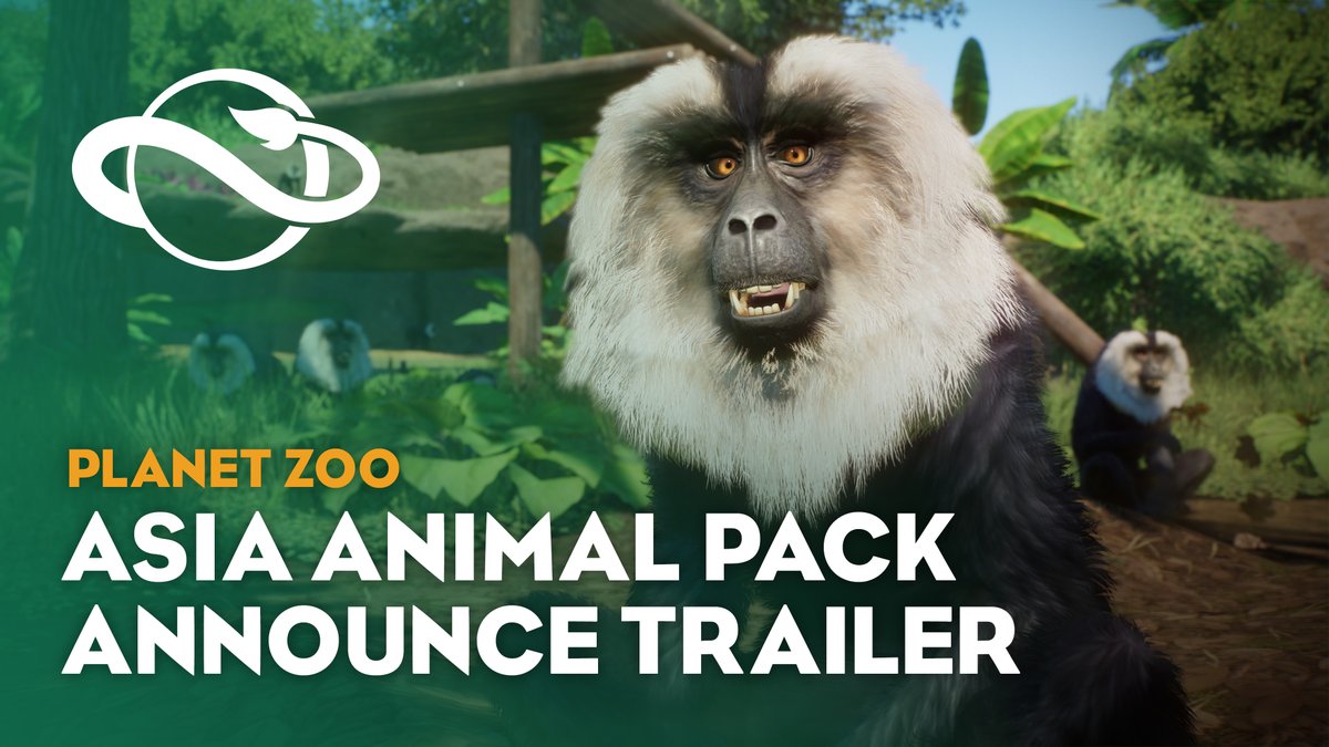 Hayo Zookeepers It's almost time to explore the beautiful landscape of Asia with the Planet Zoo: Asia Animal Pack, arriving on 25th June for PC and later this year for Console. Featuring 7 brand new animals, over 100 brand new scenery pieces inspired by the continent and a brand new campaign scenario to enjoy.