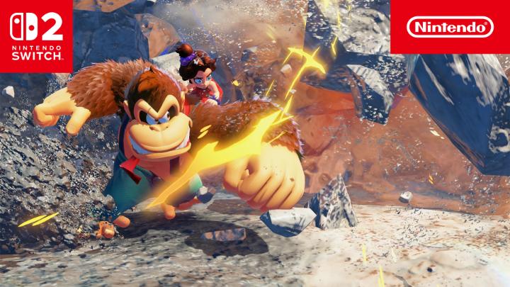 Whether it’s dive punches or turf surfing, Donkey Kong’s got the moves! Let’s see what else this Kong is capable of. #DonkeyKongBananza
