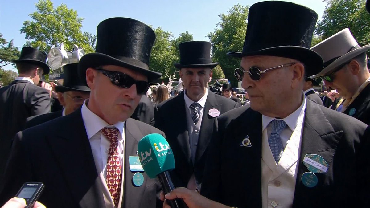 "She's like a four-year-old really!" 💪 Michael Tabor and Aidan O'Brien spoke to @rishipersad1 about True Love's dominant win in the Queen Mary Stakes 👑