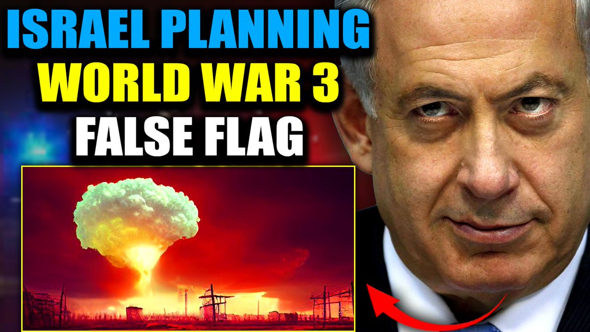 🚨 Iran Releases Proof Israel Is Planning 'False Flag' to Spark WW3 A chilling new report - suppressed by the mainstream media - reveals that Israel may be plotting a catastrophic false flag attack on American soil, eerily reminiscent of 9/11. The motive? To drag the U.S. into another series of forever wars in the Middle East - this time, starting with Iran. According to news from Tehran, Israel's Mossad spy agency was hacked just days before Netanyahu launched strikes on Iranian targets. The files uncovered? Nothing short of apocalyptic. Among them: blueprints for cyber warfare, targeted assassinations, blackmail material, and even the unthinkable - the Samson Option - Israel's doomsday doctrine to blow up the entire world with a nuclear holocaust if their own survival is ever threatened.