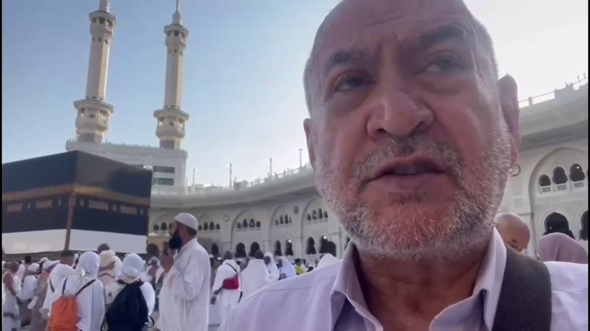 في موقف يجسد رعاية المملكة لضيوف الرحمن والحفاظ على سلامتهم .. حاج إيراني يؤكد : السعوديون مدوا لنا يد العون وذللوا الصعوبات في سبيل وصولنا إلى ديارنا سالمين. 🇸🇦🇸🇦