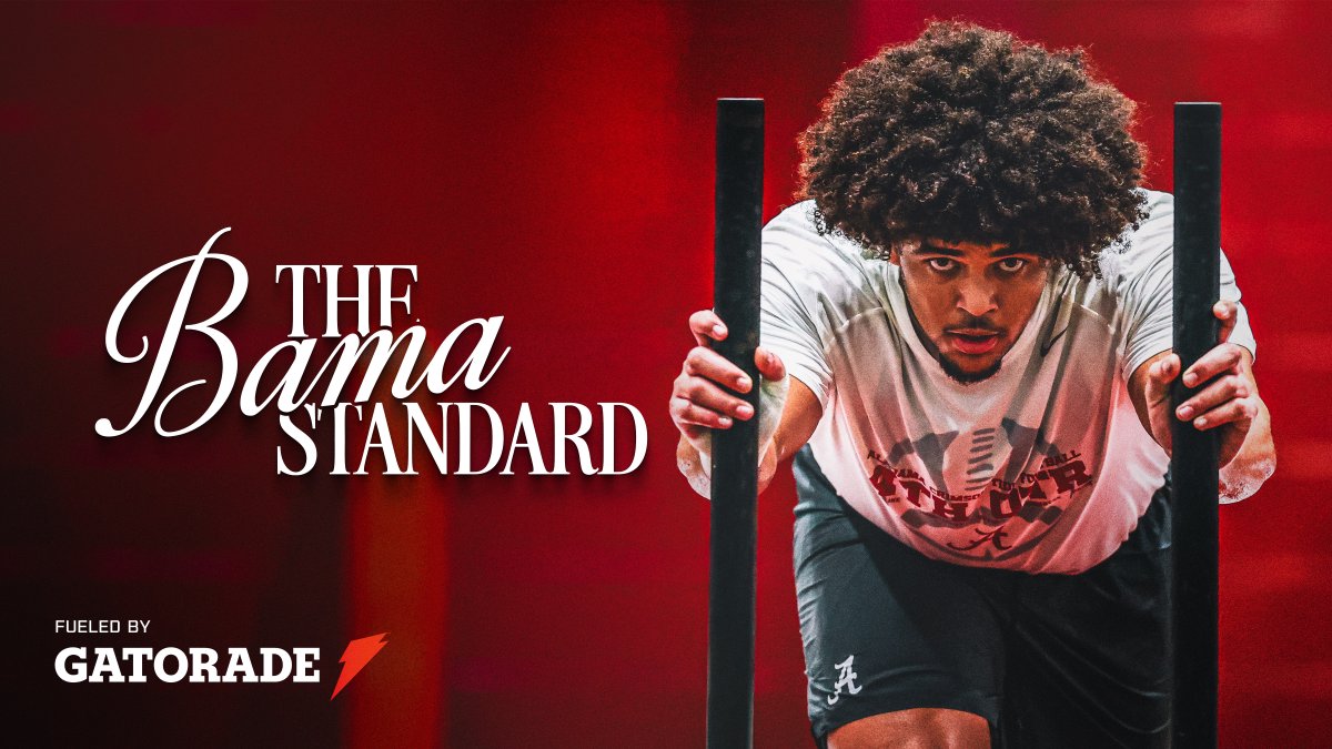 Getting down to business 💼 Bama’s offensive line is gearing up for a big season. Catch episode 3 of The Bama Standard Thursday. #RollTide | Gatorade