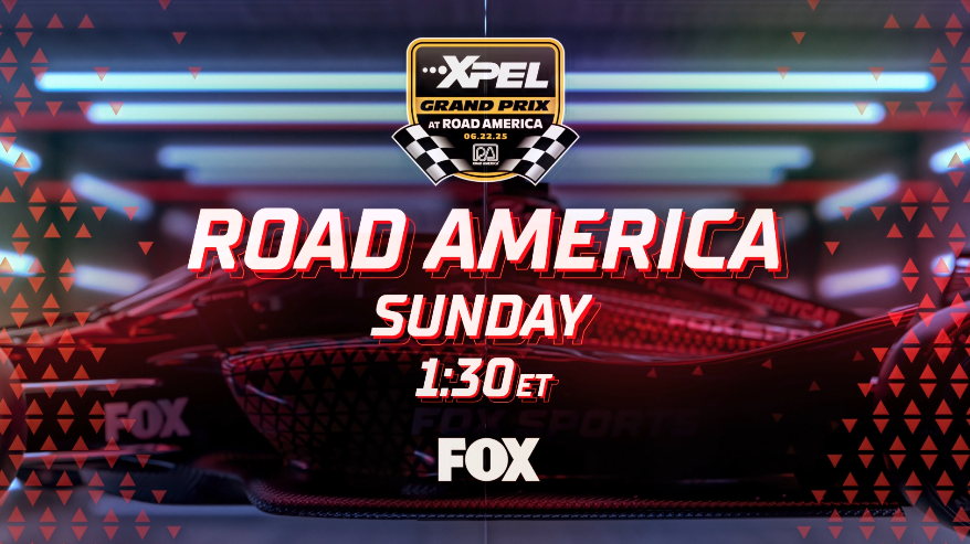 Up next, Road America! Sunday at 1:30p ET on FOX.