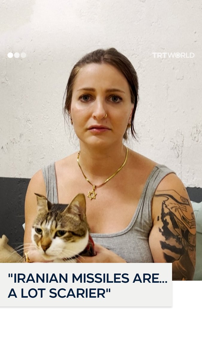 “Iranian missiles are a lot bigger, they’re a lot louder, they’re a lot scarier.” Tel Aviv residents seek shelter in an underground mall parking lot amid fears of Iranian missile strikes, as officials provide them with tents, food and water