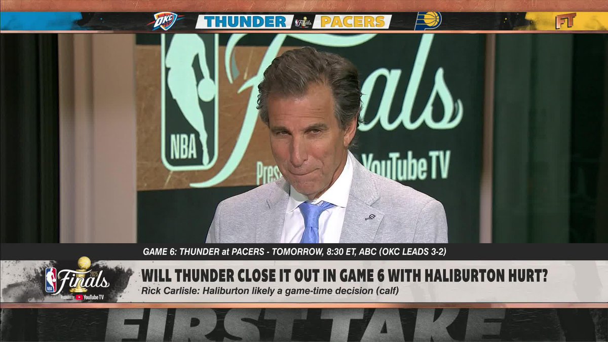 .Stephen A Smith isn't convinced OKC will close it out in Game 6 👀