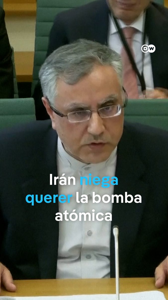 Embajador de Irán en Reino Unido insiste en que su país no quiere fabricar la bomba atómica. Asegura que su país quiere continuar con las negociaciones con EE. UU. sobre su programa nuclear. La OIEA no puede garantizar los fines pacíficos de ese programa. #DWNoticias / ajr