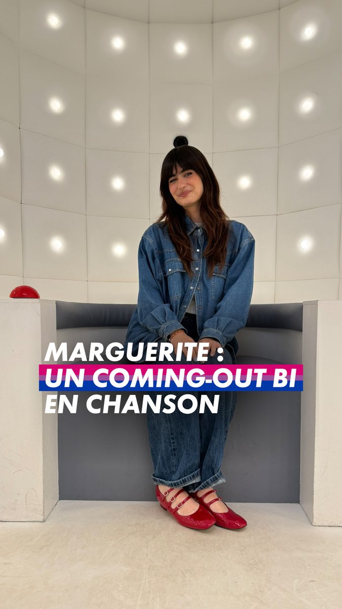 Marguerite, nouvelle égérie de la jeune génération, préfère les filles, les femmes, les meufs et l’assume 🩷💙💜 Bisous les Margueritas 🛵