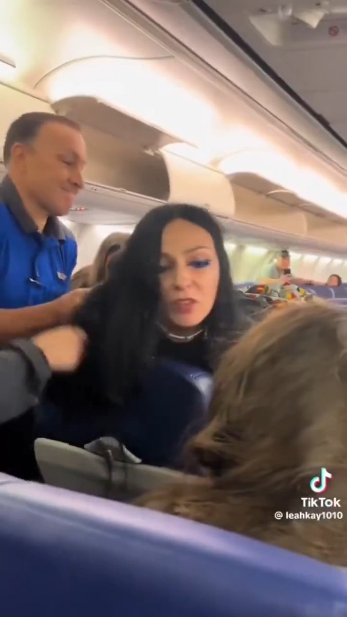 I feel like the "news" story below doesn't really paint an adequate picture of how insane Jendaya (of course her name is Jendaya....) acted on this Southwest plane... 👀 "A federal grand jury has indicted an Ohio woman accused of attempting to open an airplane door during a flight, prompting an emergency landing in Oklahoma City, according to prosecutors. Jendaya Kashar Brennan, 30, was charged on Wednesday with interference with flight crew members and attendants after allegedly trying to open the rear exit door of a Southwest Airlines flight while it was still in the air on May 22. The flight, originally bound for Phoenix, was diverted to Oklahoma City after the pilot was alerted to the disturbance." #flying #jendaya #SouthwestAirlines #FriendlySkies #women #19thAmendment #FAFO #insane #asylum