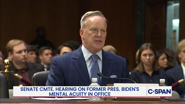 .@SeanSpicer: "The legacy media failed the American people. They failed to do their job. Many, rightly so, believe the media in this country is culpable in covering up the obvious decline of the 46th president of the United States."