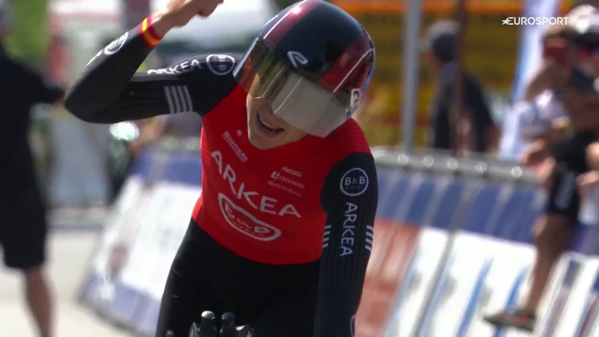 RAÚLITO DE MI VIDA 🤩🇪🇸 ❤️‍🔥 Raúl García Pierna (Raúl García Pierna) se lleva la contrarreloj inaugural de la Ruta de Occitania y consigue su primera victoria internacional. 🚴‍♂️ Lo has visto en Eurosport.es y HBO Max España. #RDO2025