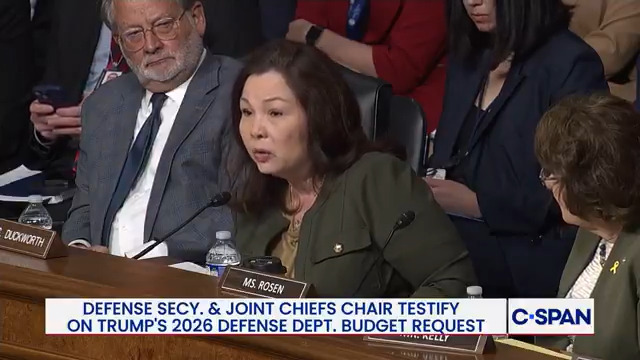 .Tammy Duckworth: "You said just now...that to a man and to a woman we would rather be associated with the old confederate names. Well, I am one of those women. I served at Fort Rucker, Alabama…I'd rather be associated with Mike Novosel than a failed confederate traitor."