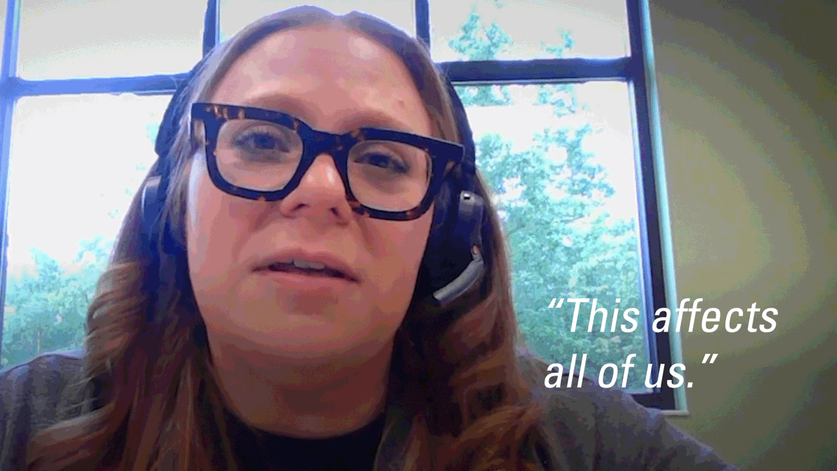 "I just don't understand why we would intentionally harm people who just want to, like, live their American dream." Becky Pletzer, a social worker in Alaska, talks about how Medicaid helps her care for her son, who has autism and a rare chromosome syndrome.