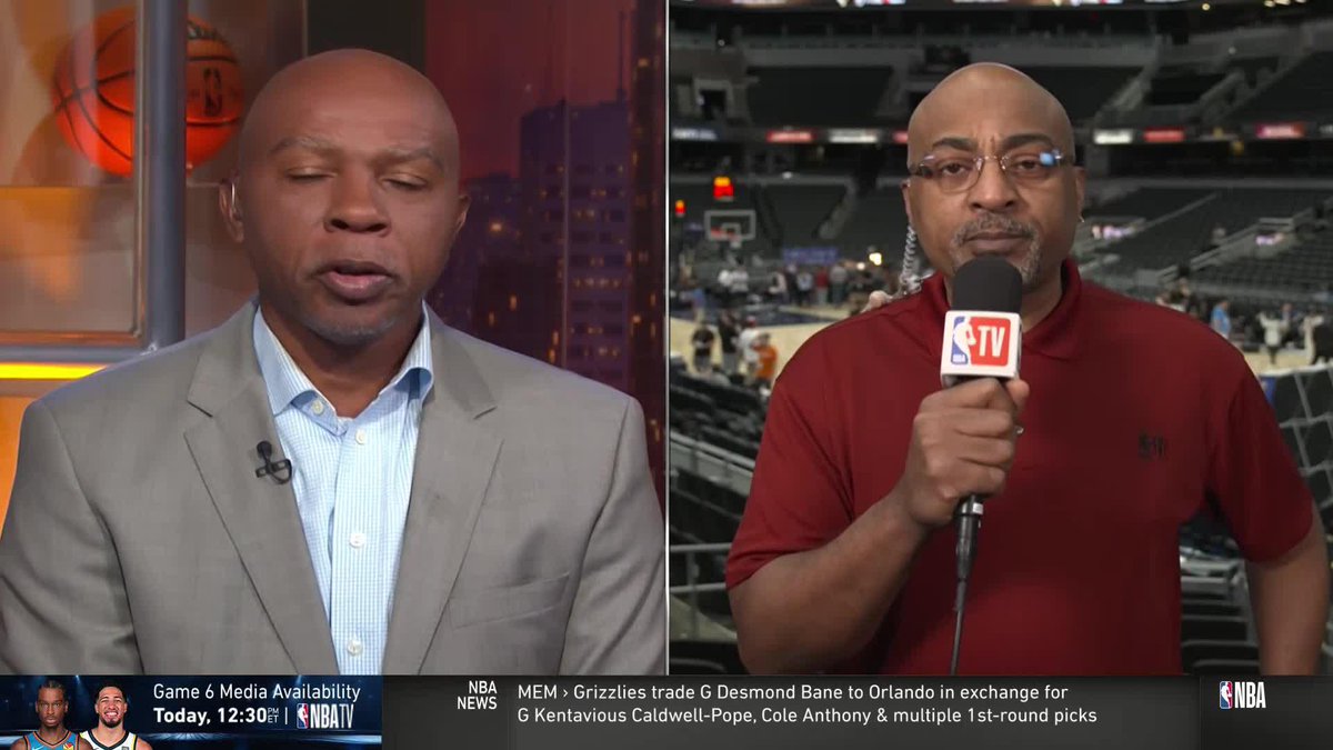 "Can you guard your yard?" 🔒 Dennis 3D Scott raises a question to Greg Anthony on Indiana's ability to limit JDub tomorrow night 🗣️