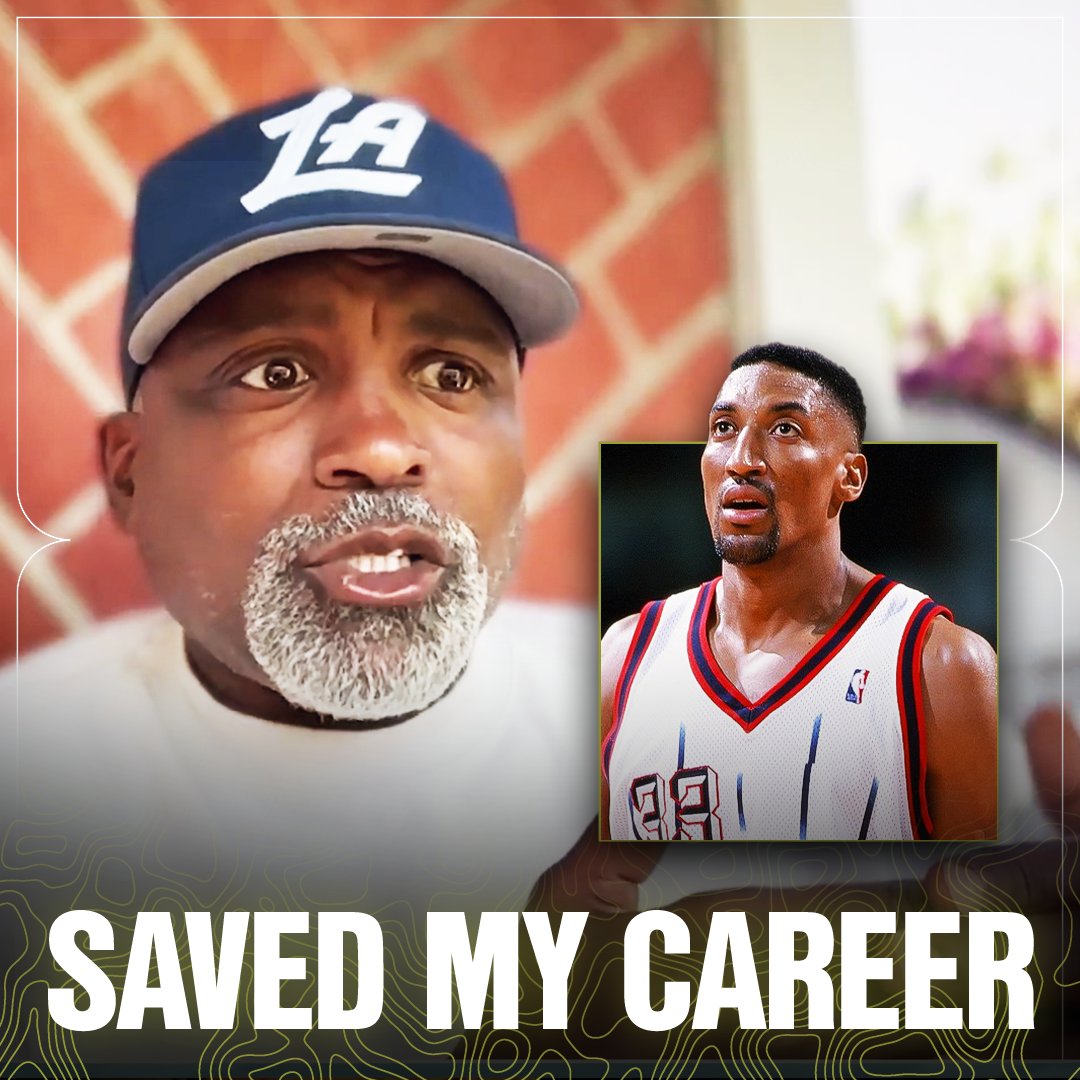 Scottie Pippen forever changed Cuttino Mobley's life 🤝 "If it wasn't for Scottie Pippen I don't know if you guys would know Cuttino Mobley ... He's the one who advocated for me to play."