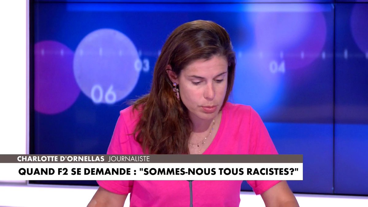 Dans #Facealinfo, la journaliste Charlotte d'Ornellas donne son avis sur l'émission de France 2 «Sommes-nous tous racistes ?»