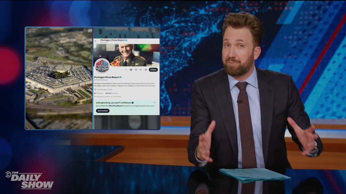Intel from a pizza tracking app suggests the Pentagon is cooking up another world war