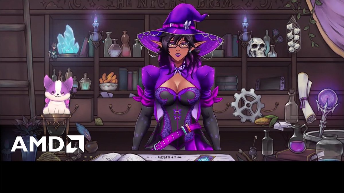 Meet AMD Red Team family member Tiffany Witcher -Vtuber Anniversary Subathon 7/13, known as the Vtuber charity witch on Twitch! She's an accessibility advocate, metal singer, and voice actor. Check her out next week on AMD's Twitch channel and be sure to follow her! #AMDRedTeam #spotlight #Pcgaming