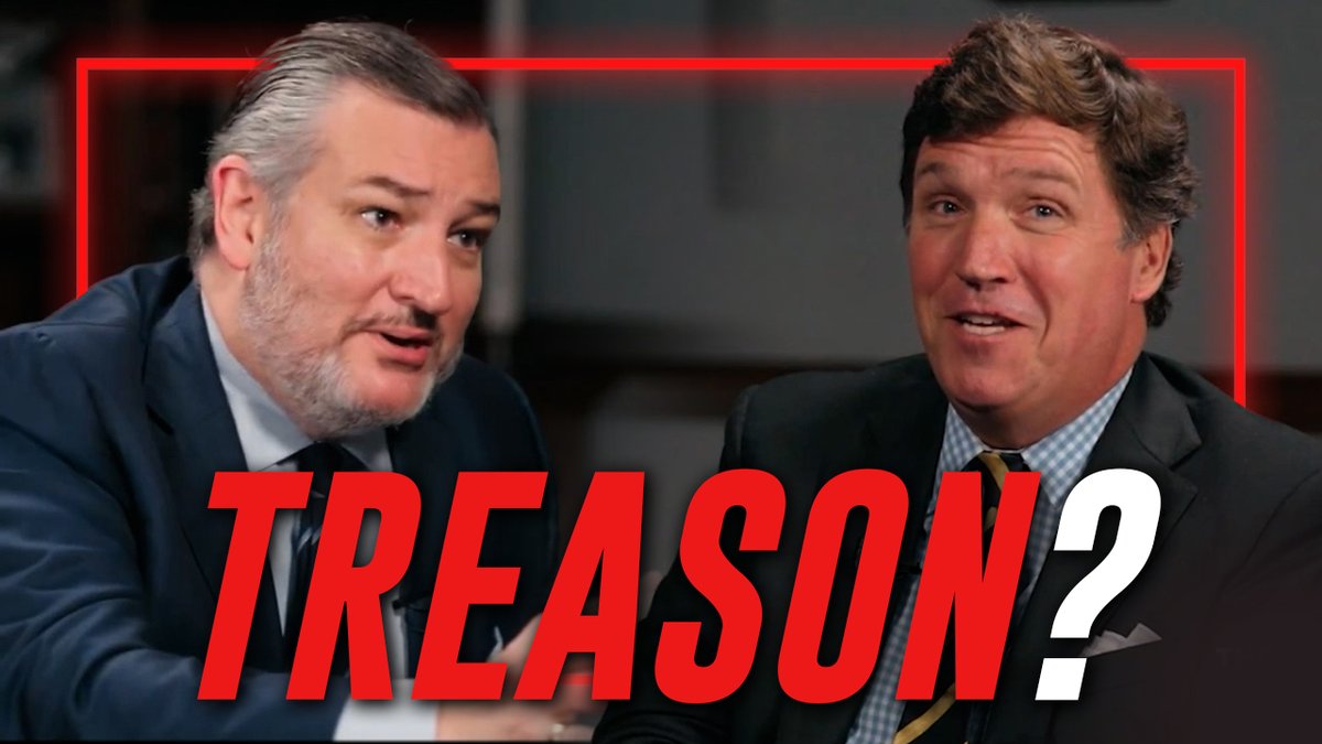 TREASON: Sen. Ted Cruz Defends Israel's Mossad Spying On The US In Heated Tucker Carlson Interview PLUS, Cruz SNAPS After Carlson Quizzes Him About Iran, "You Don't Know The Population Of The Country You Seek To Topple?" The Texas Senator Goes On To Confirm We Are Already At War With Iran, "We Are Carrying Out Military Strikes Today... Israel Is Leading Them But We're Supporting Them"