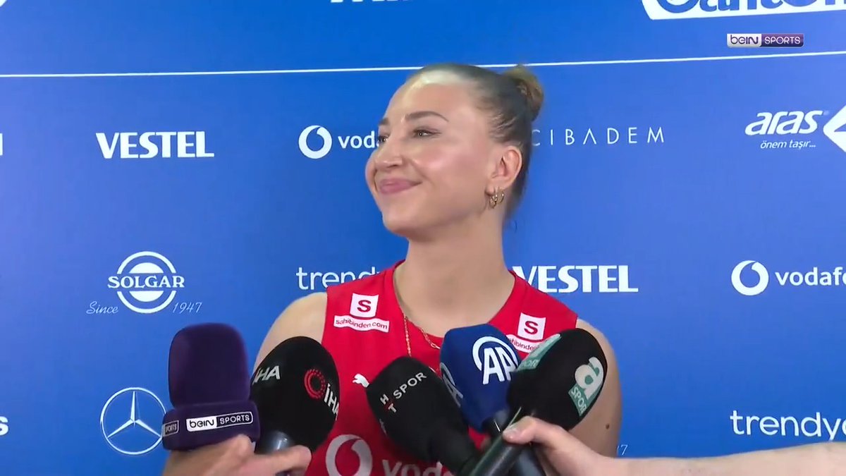 🌟 "Çok mutluyuz. İnanılmaz bir atmosfer vardı. Çok keyif aldık. Rakibimizi iyi analiz ettik." 🗣️ Dominik Cumhuriyeti galibiyetinin ardından Meliha Diken'in açıklamaları. #beINSPORTS