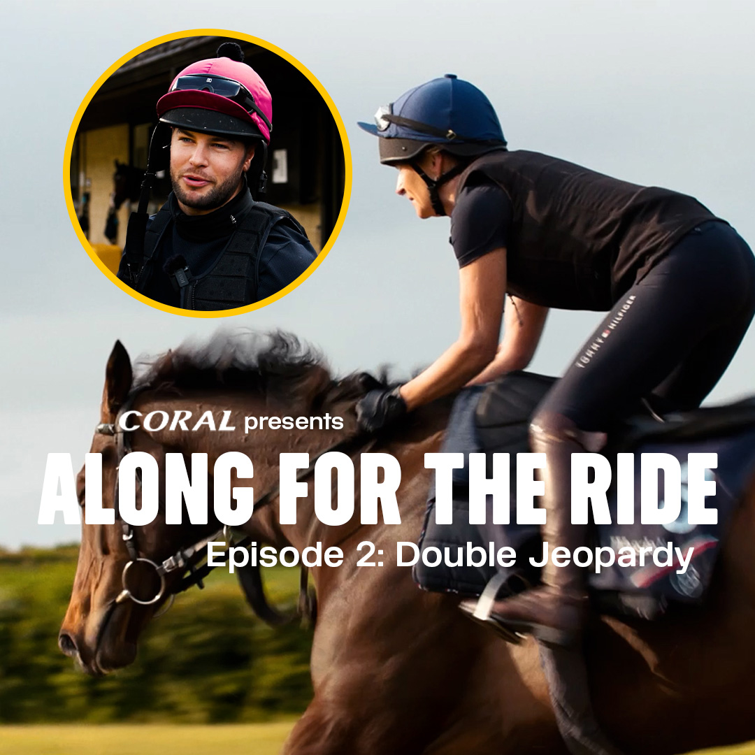 🎬 𝗔𝗹𝗼𝗻𝗴 𝗳𝗼𝗿 𝘁𝗵𝗲 𝗥𝗶𝗱𝗲: 𝗘𝗽𝗶𝘀𝗼𝗱𝗲 𝟮 Charlotte Emery is joined by Coral Ambassador Chris Hughes at a crucial stage in her training to ride as a jockey in the Markel International Magnolia Cup 🐎 After fracturing her pelvis in December, Charlotte now faces the make-or-break fitness test and learns whether or not she’s made the final cut for the race 🤞 Find out more and donate to Charlotte’s fundraising towards Project Lehar, supported by The King’s Trust International 👉